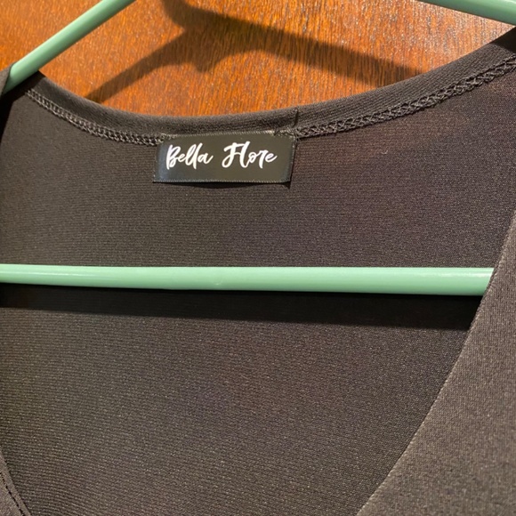 New Maternity Black, long sleeve dress - Picture 2 of 6